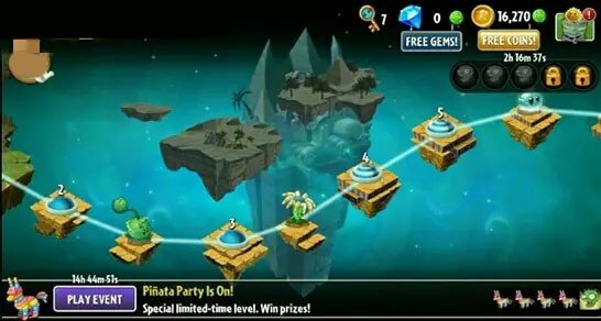 pvz2国际版全植物截图