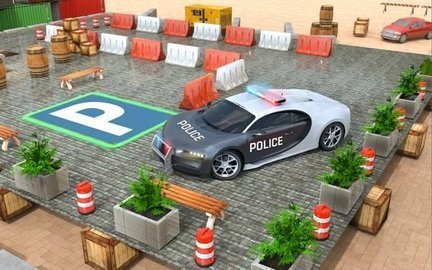 警车停车场学校安卓版截图