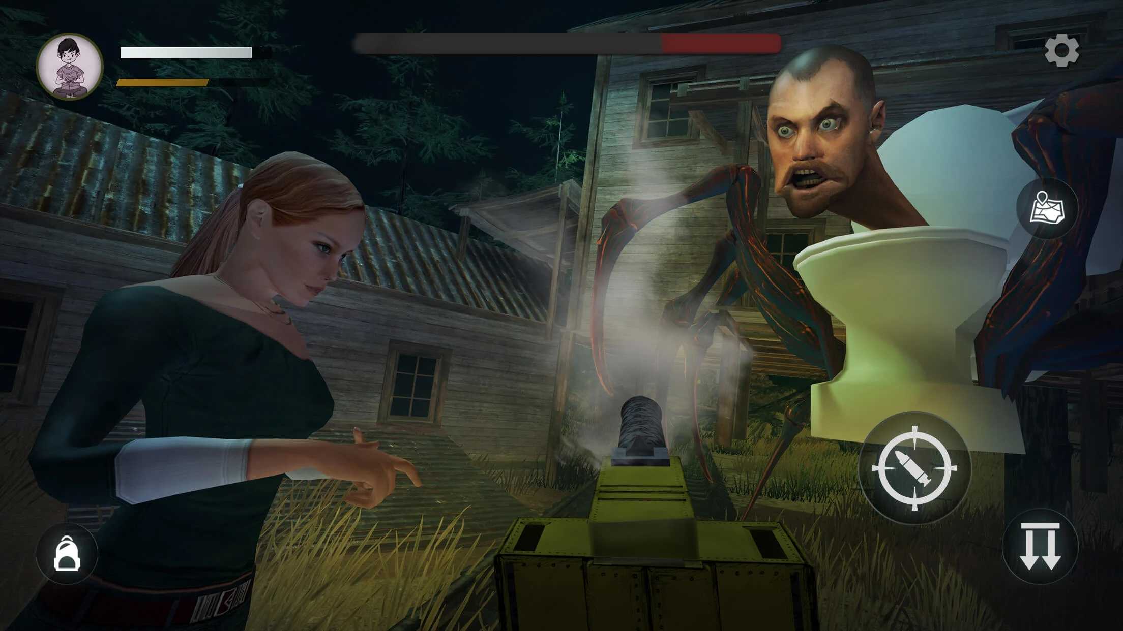 马桶人vs蜘蛛火车手游截图