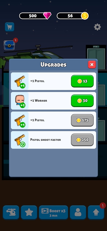 僵尸射击放置枪工厂手机版截图