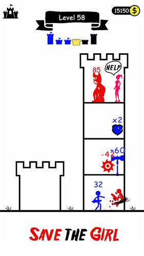 火柴人英雄塔防截图