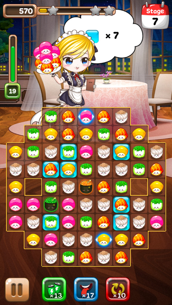 儿童寿司消消乐截图