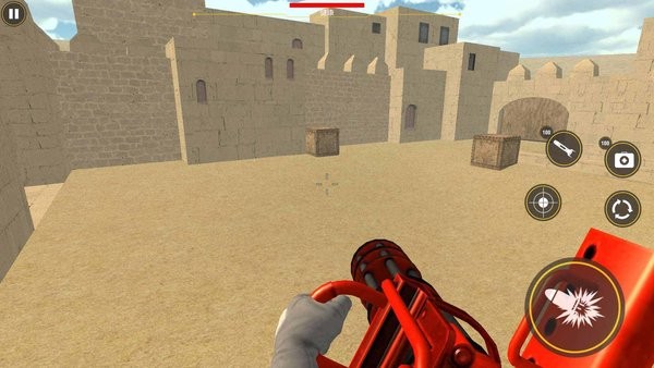 军事炮手枪战截图