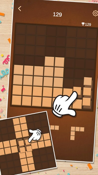 俄罗斯方块截图