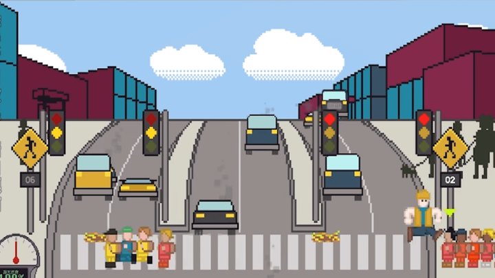 小朋友过马路模拟器截图