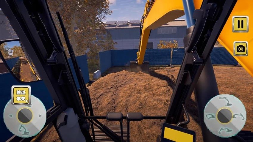 挖掘机驾驶模拟器截图