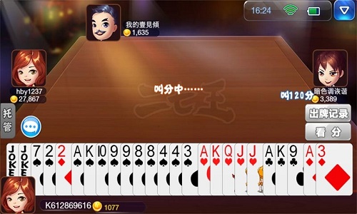 白金岛二七王截图