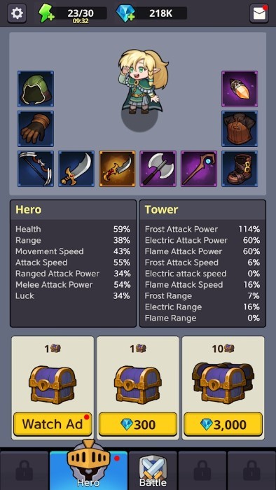 循环地牢塔防截图