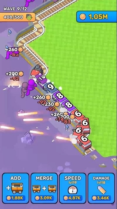 闲置僵尸列车截图