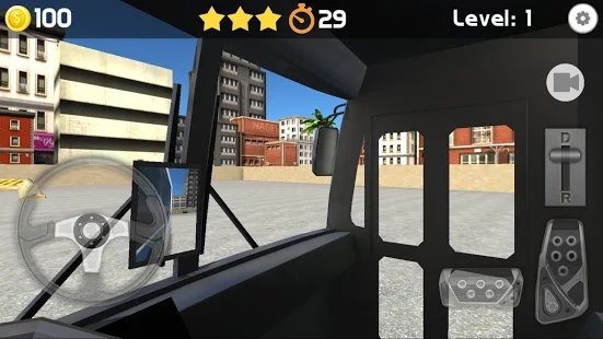 巴士停车场3d截图