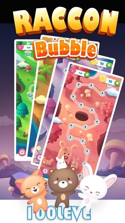 浣熊泡泡龙截图