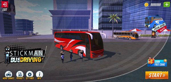 火柴人巴士驾驶模拟器截图