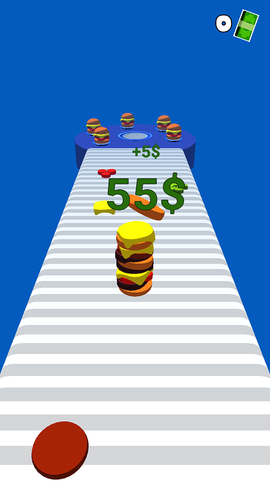 吃汉堡的人截图