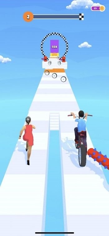 情侣骑自行车截图