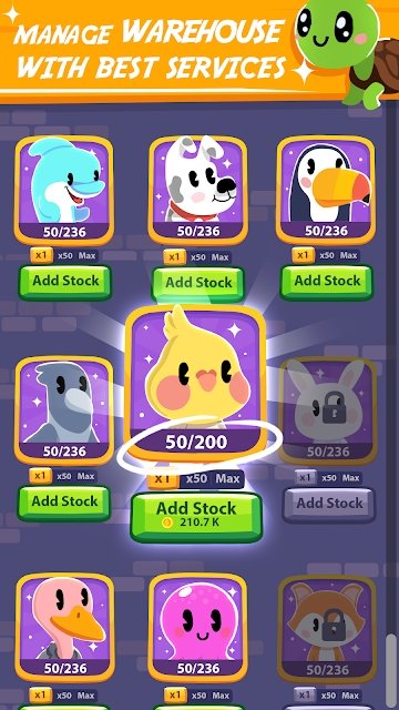 宠物空闲矿工农场大亨截图