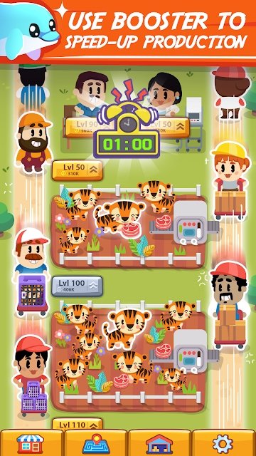 宠物空闲矿工农场大亨截图