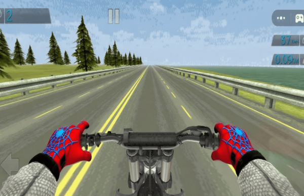 狂飙摩托车驾驶截图