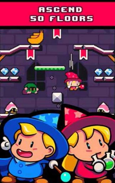 掉落巫师塔截图