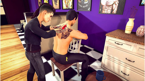 纹身模拟器截图