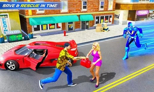 大警察机器人速度英雄截图