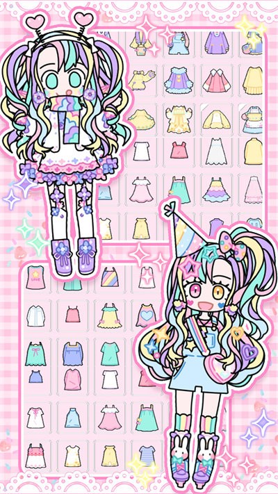 卡哇伊少女明星养成截图