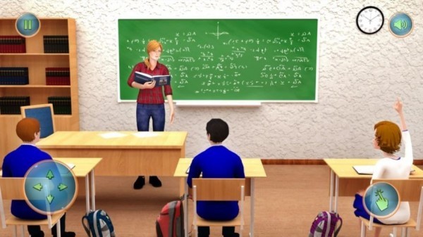 虚拟高中老师3d截图