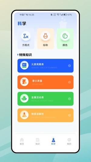 PhET模拟实验知识截图
