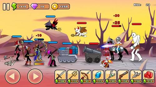 火柴人战争之我是弓箭手截图