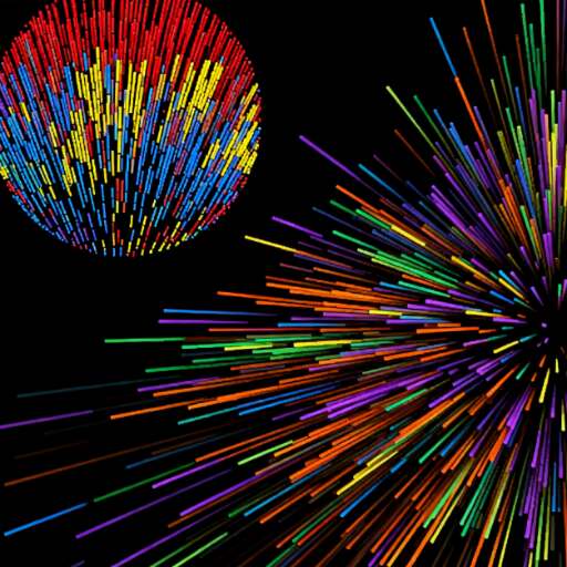 烟花绚烂激情派