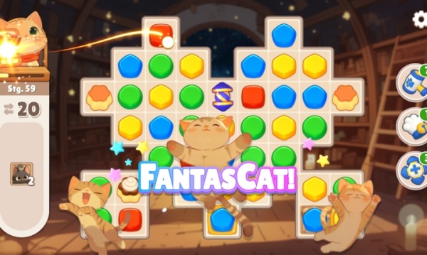 喵世界三消截图