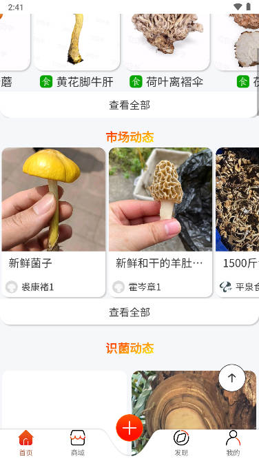 蘑菇识别扫一扫软件免费版(菌窝子app)截图