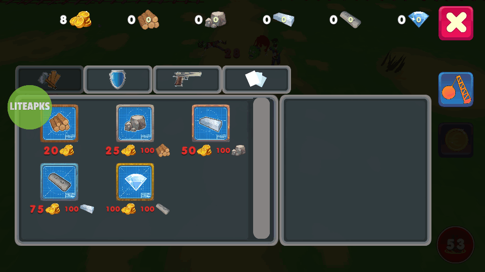 两个家伙和僵尸破解版无限钻石无限金币(Two Guys And Zombies 3D)截图