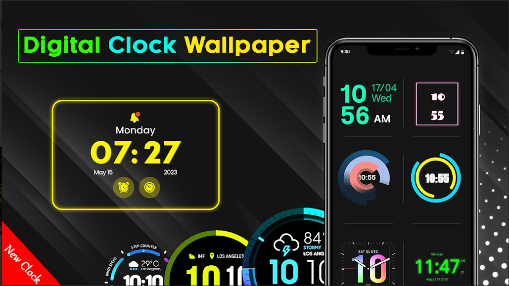 夜钟始终显示APP(Smart Night Clocks)截图