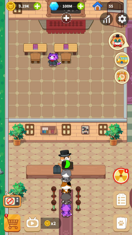 喵咪学校无限钻石免广告版截图