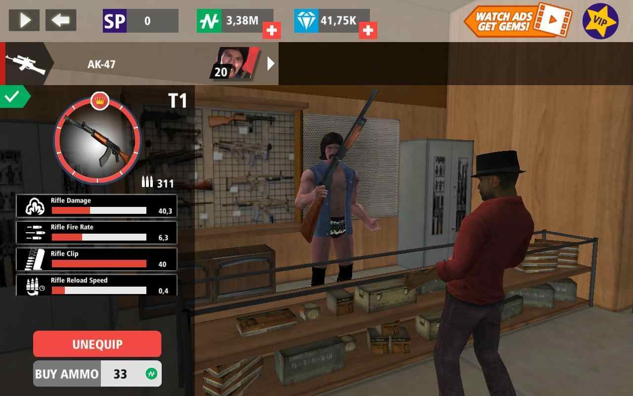 大都市生活模拟器辅助菜单(Gangster Crime)截图