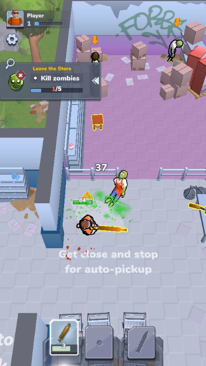 僵尸杀手免广告获取奖励截图