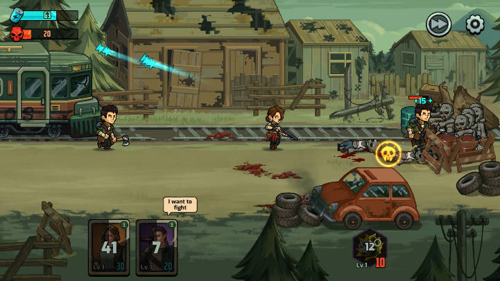 僵尸战争死亡之路免广告中文版截图