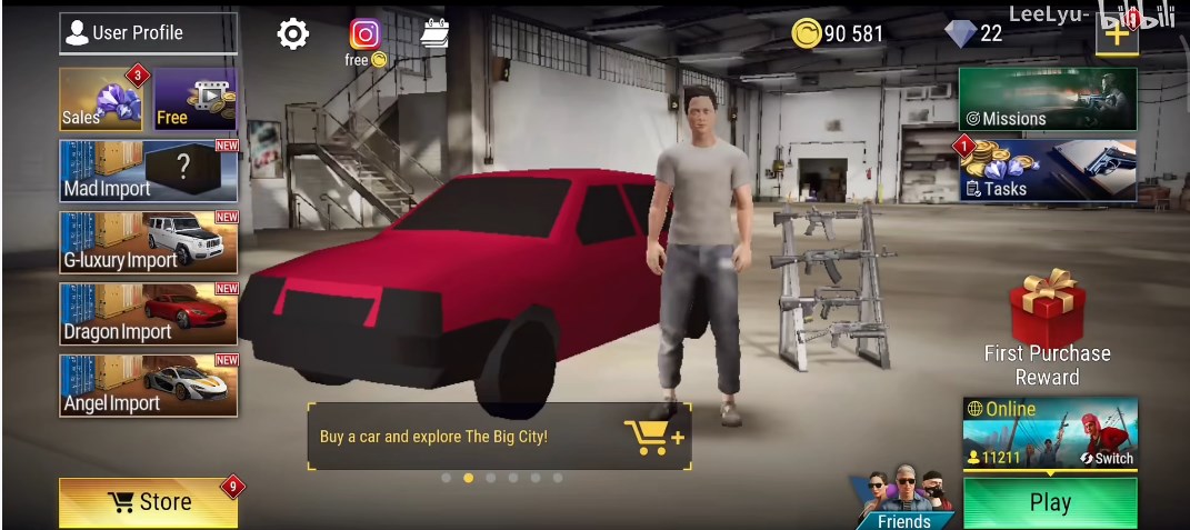 火力全开2无限钻石和金币版(MadOut2 BCO)截图