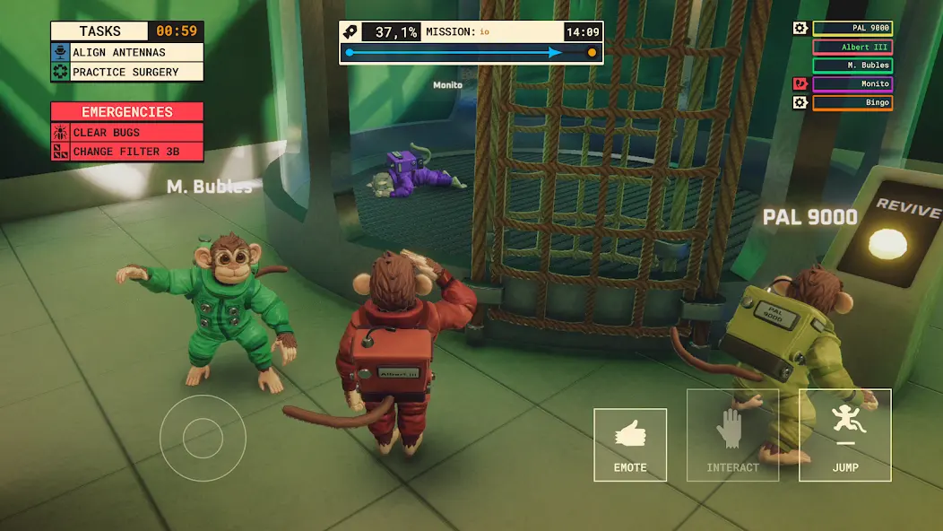 猩空大冒险(太空猴子号游戏)截图