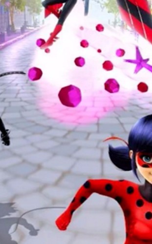 神奇的瓢虫和黑猫截图