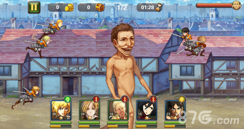 《进击的巨人OL》游戏截图3