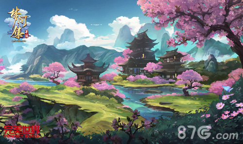 梦间集游戏场景