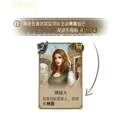 狼人对决潜伏技能