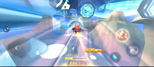 跑跑卡丁车手游L1驾照太空蜿蜒赛攻略2