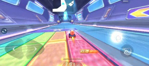 跑跑卡丁车手游L1驾照太空蜿蜒赛攻略3