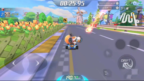 跑跑卡丁车手游L2驾照追击海盗船长技巧2