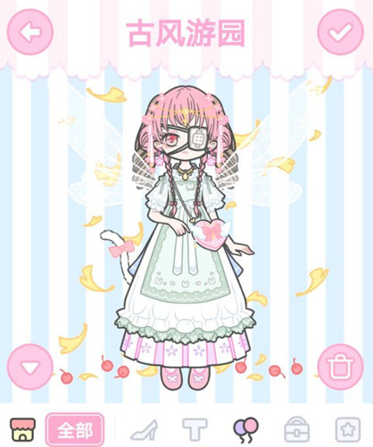 装扮少女古风游园攻略