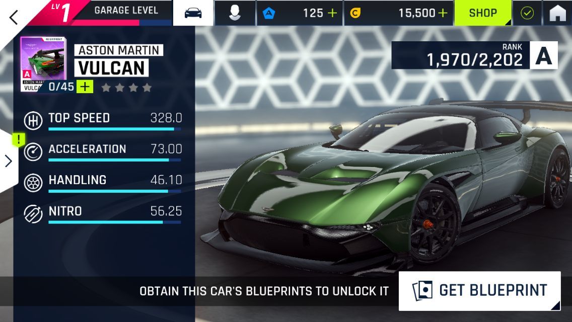 狂野飙车9阿斯顿马丁Vulcan图片