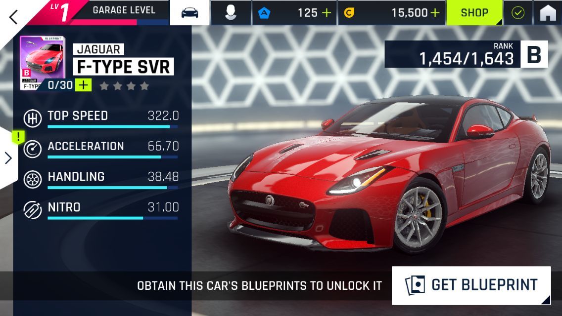 狂野飙车9捷豹FTypeSVR图片