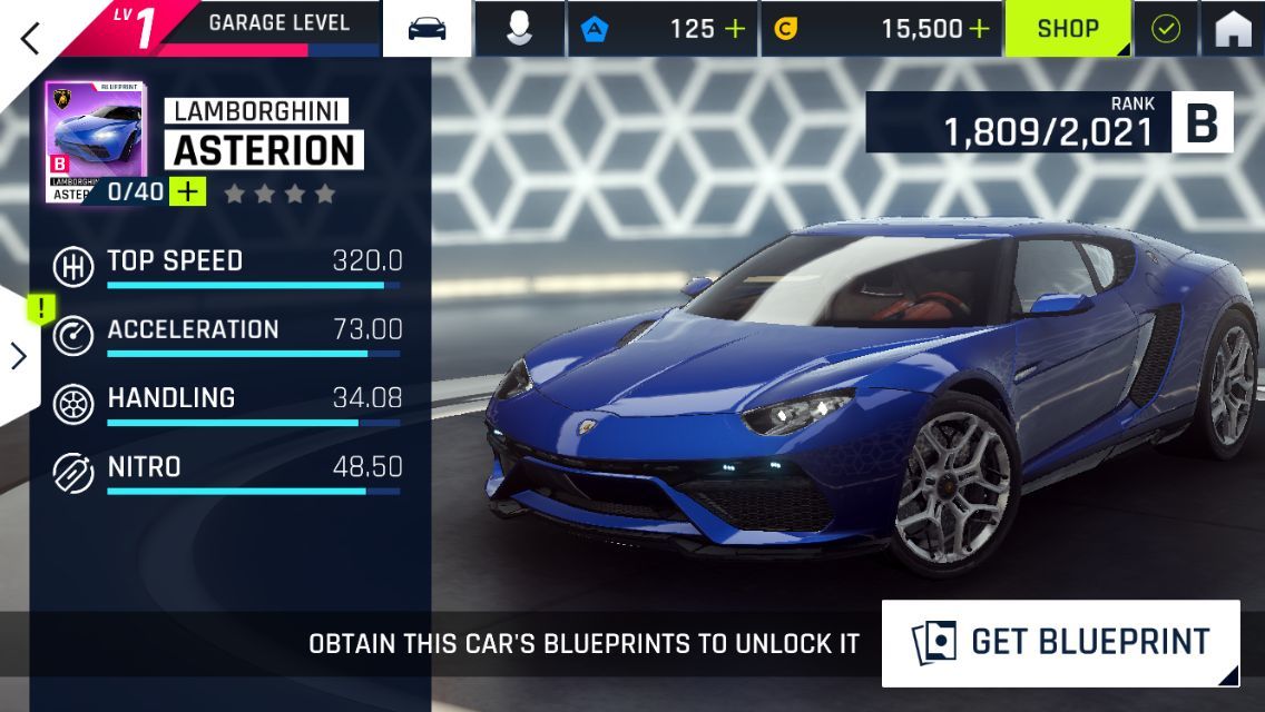 狂野飙车9兰博基尼ASTERION图片